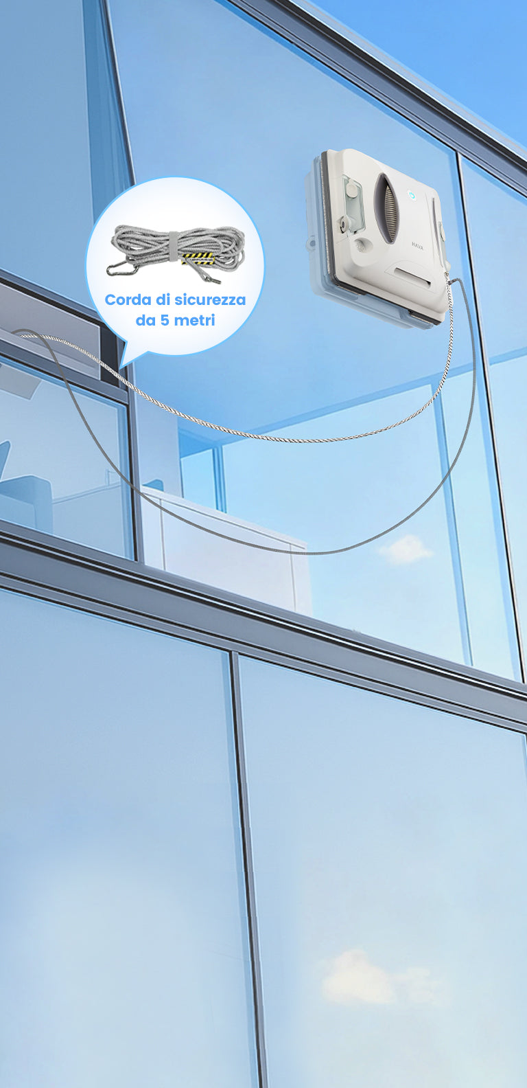 Corda di sicurezza ad alta resistenza