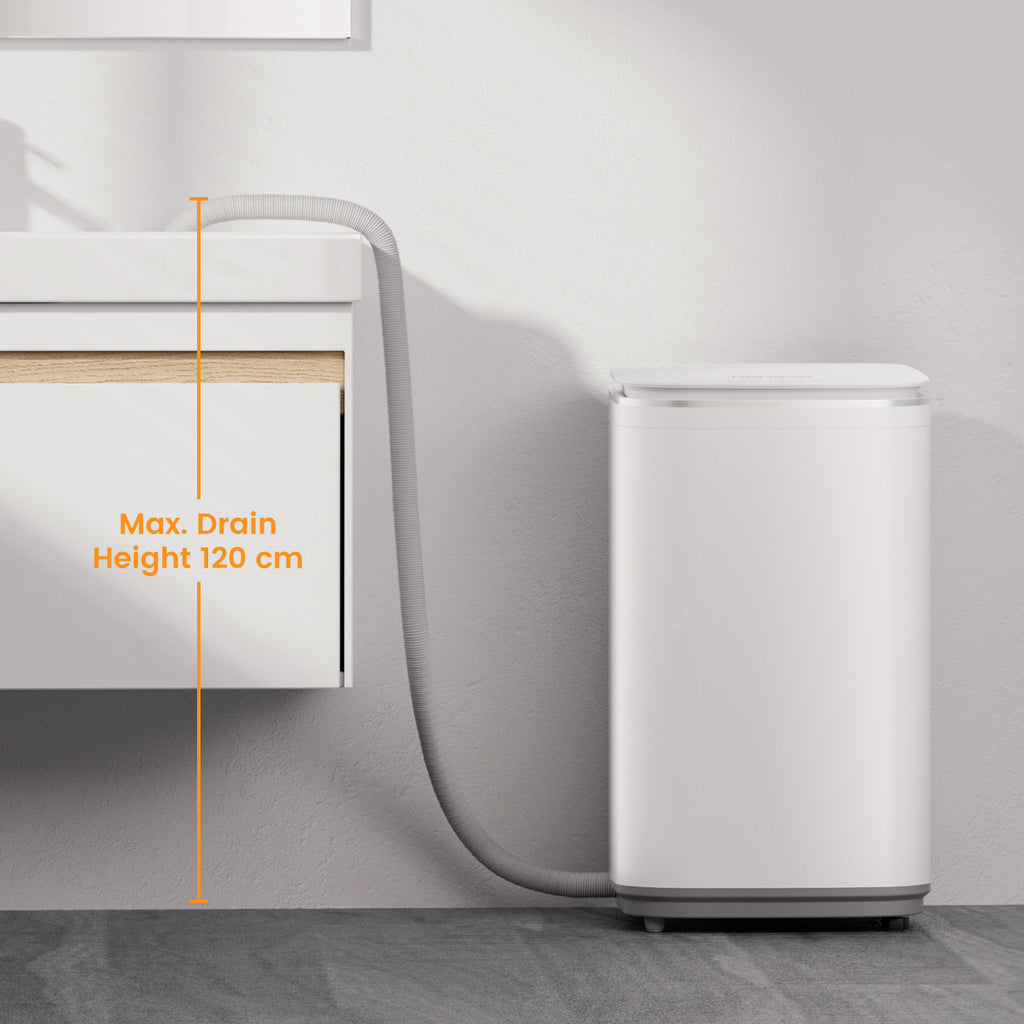 Compact Drop Washing HAVA T01 Plus Portable Washing Machine | Compact Mini Washer for Small ...