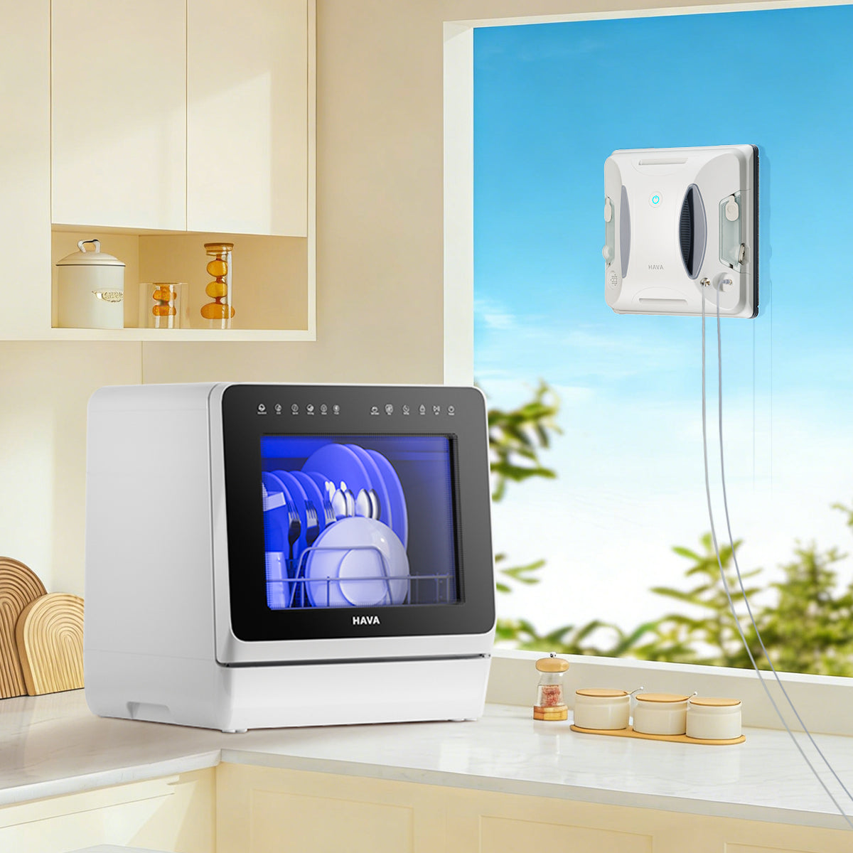 Bundle Robot Lavavetri U01 e Lavastoviglie R09