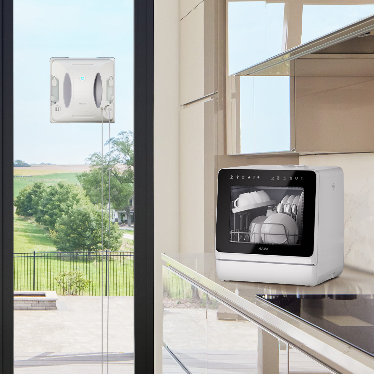 Bundle Robot Lavavetri U01 e Lavastoviglie R09